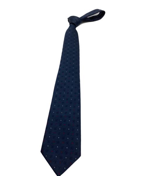 LOUIS VUITTON（ルイ ヴィトン）LOUIS VUITTON (ルイ ヴィトン) ネクタイ ドット柄 ネイビー サイズ:表記なしの古着・服飾アイテム