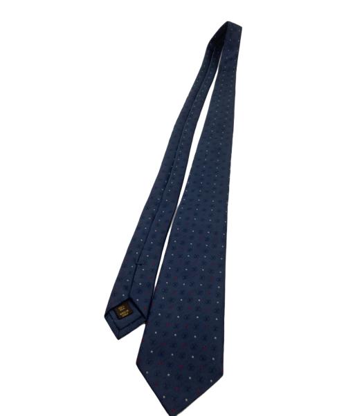 LOUIS VUITTON（ルイ ヴィトン）LOUIS VUITTON (ルイ ヴィトン) ネクタイ ドット柄 ネイビー サイズ:表記なしの古着・服飾アイテム