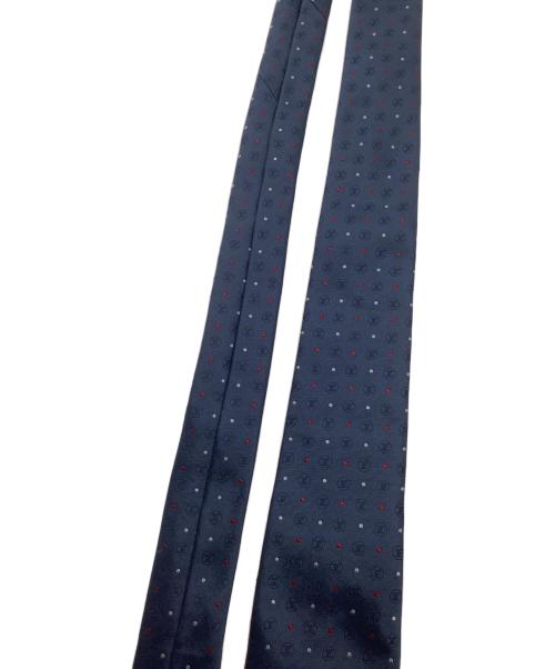 LOUIS VUITTON（ルイ ヴィトン）LOUIS VUITTON (ルイ ヴィトン) ネクタイ ドット柄 ネイビー サイズ:表記なしの古着・服飾アイテム