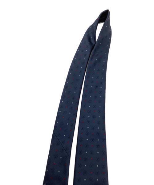 LOUIS VUITTON（ルイ ヴィトン）LOUIS VUITTON (ルイ ヴィトン) ネクタイ ドット柄 ネイビー サイズ:表記なしの古着・服飾アイテム