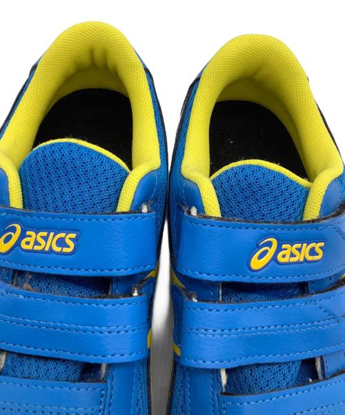 asics（アシックス）asics (アシックス) 安全靴 ブルー×イエロー サイズ:25.5の古着・服飾アイテム