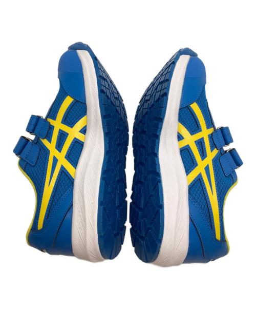 asics（アシックス）asics (アシックス) 安全靴 ブルー×イエロー サイズ:25.5の古着・服飾アイテム