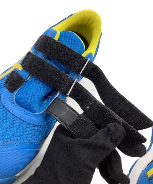 asics（アシックス）asics (アシックス) 安全靴 ブルー×イエロー サイズ:25.5の古着・服飾アイテム