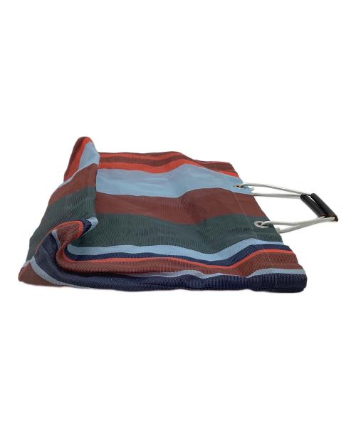 MARNI（マルニ）MARNI (マルニ) フラワーカフェストライプトートバッグ マルチカラーの古着・服飾アイテム