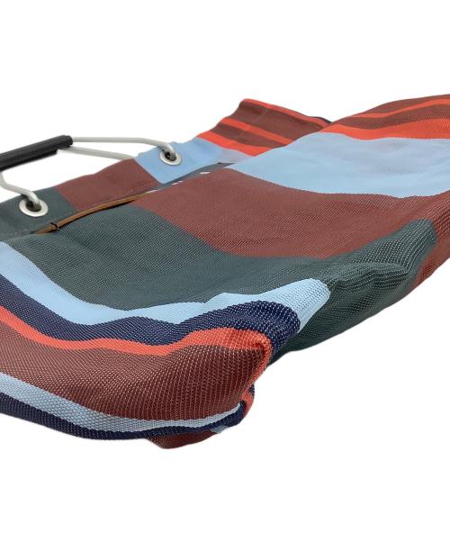 MARNI（マルニ）MARNI (マルニ) フラワーカフェストライプトートバッグ マルチカラーの古着・服飾アイテム