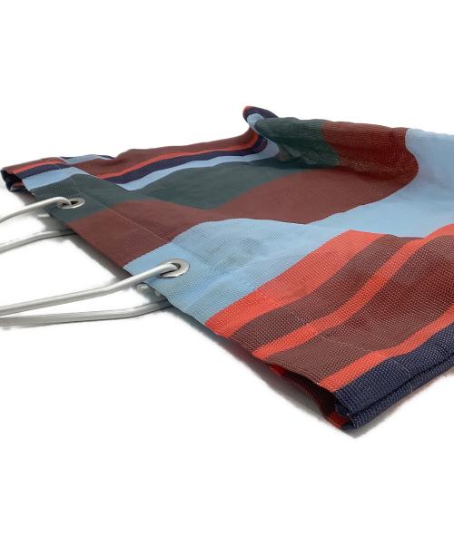 MARNI（マルニ）MARNI (マルニ) フラワーカフェストライプトートバッグ マルチカラーの古着・服飾アイテム