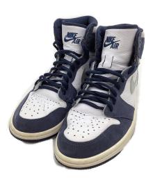 NIKE（ナイキ）の古着「Air Jordan 1 High OG CO.JP AIR JORDAN1」｜ブルー×ホワイト
