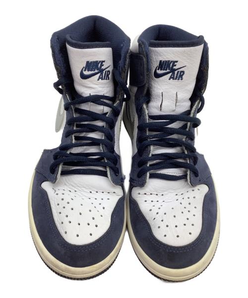 NIKE（ナイキ）NIKE (ナイキ) Air Jordan 1 High OG CO.JP AIR JORDAN1 ブルー×ホワイト サイズ:25の古着・服飾アイテム