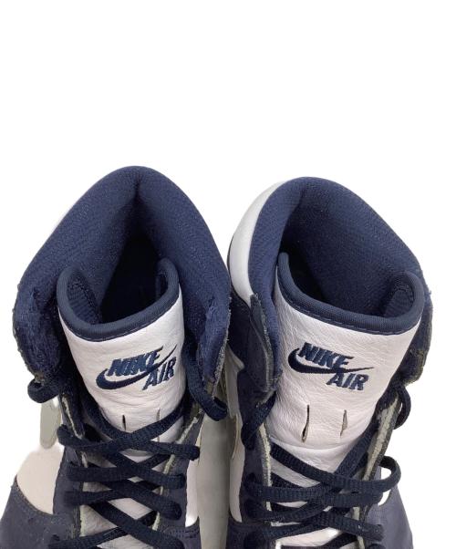 NIKE（ナイキ）NIKE (ナイキ) Air Jordan 1 High OG CO.JP AIR JORDAN1 ブルー×ホワイト サイズ:25の古着・服飾アイテム