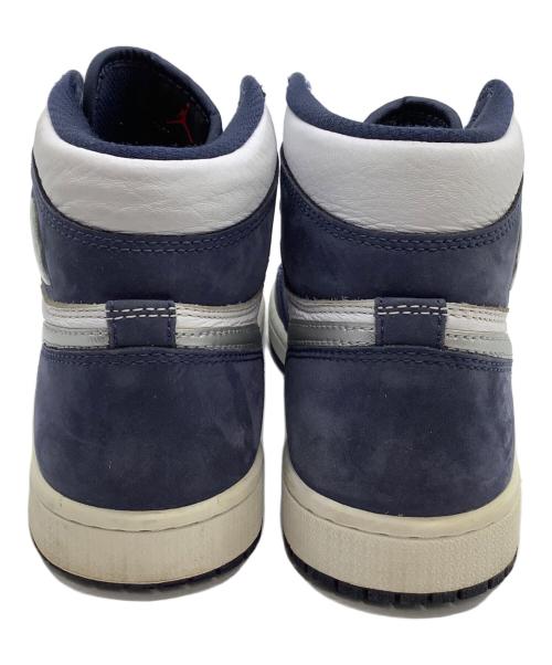 NIKE（ナイキ）NIKE (ナイキ) Air Jordan 1 High OG CO.JP AIR JORDAN1 ブルー×ホワイト サイズ:25の古着・服飾アイテム