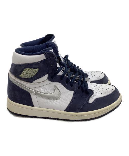 NIKE（ナイキ）NIKE (ナイキ) Air Jordan 1 High OG CO.JP AIR JORDAN1 ブルー×ホワイト サイズ:25の古着・服飾アイテム
