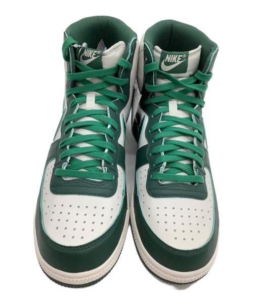 NIKE（ナイキ）NIKE (ナイキ) ハイカットスニーカー Terminator High グリーン×ホワイト サイズ:29 未使用品の古着・服飾アイテム