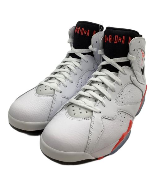 NIKE（ナイキ）NIKE (ナイキ) ハイカットスニーカー Air Jordan 7 Retro ホワイト サイズ:29 未使用品の古着・服飾アイテム