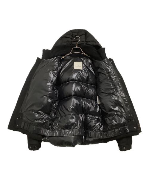 MONCLER（モンクレール）MONCLER (モンクレール) リパブリック ジップアップダウンジャケット ブラック サイズ:1の古着・服飾アイテム
