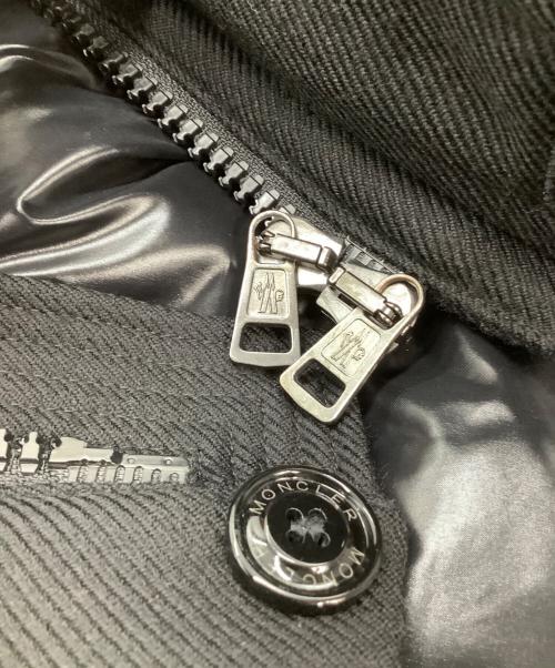 MONCLER（モンクレール）MONCLER (モンクレール) リパブリック ジップアップダウンジャケット ブラック サイズ:1の古着・服飾アイテム