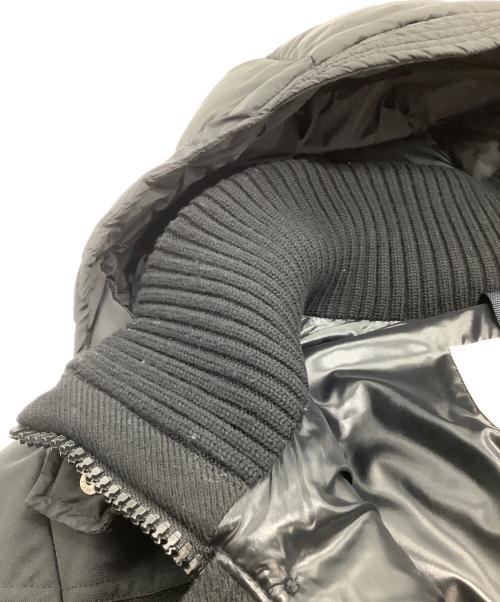 MONCLER（モンクレール）MONCLER (モンクレール) リパブリック ジップアップダウンジャケット ブラック サイズ:1の古着・服飾アイテム