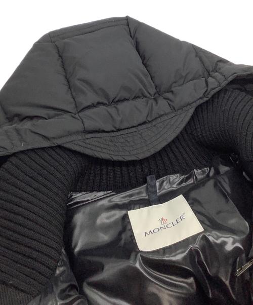 MONCLER（モンクレール）MONCLER (モンクレール) リパブリック ジップアップダウンジャケット ブラック サイズ:1の古着・服飾アイテム