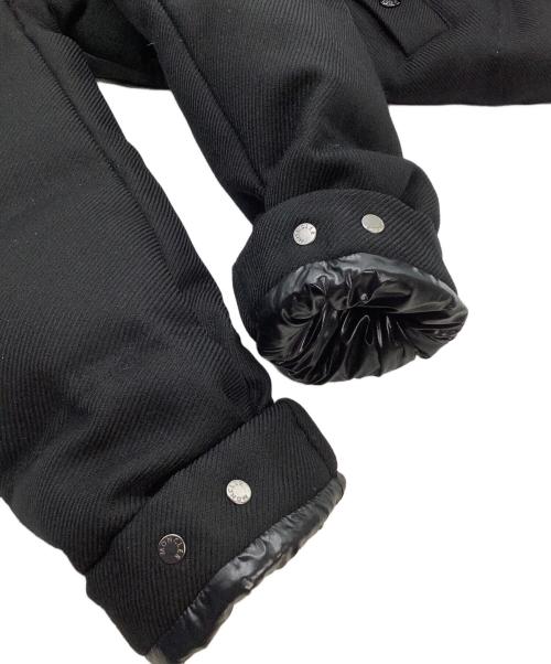 MONCLER（モンクレール）MONCLER (モンクレール) リパブリック ジップアップダウンジャケット ブラック サイズ:1の古着・服飾アイテム