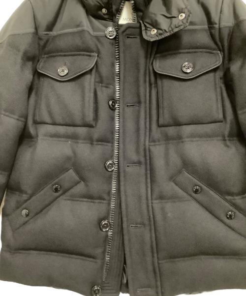 MONCLER（モンクレール）MONCLER (モンクレール) リパブリック ジップアップダウンジャケット ブラック サイズ:1の古着・服飾アイテム