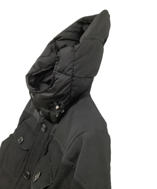 MONCLER（モンクレール）MONCLER (モンクレール) リパブリック ジップアップダウンジャケット ブラック サイズ:1の古着・服飾アイテム