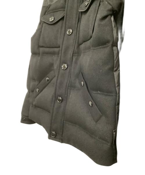 MONCLER（モンクレール）MONCLER (モンクレール) リパブリック ジップアップダウンジャケット ブラック サイズ:1の古着・服飾アイテム