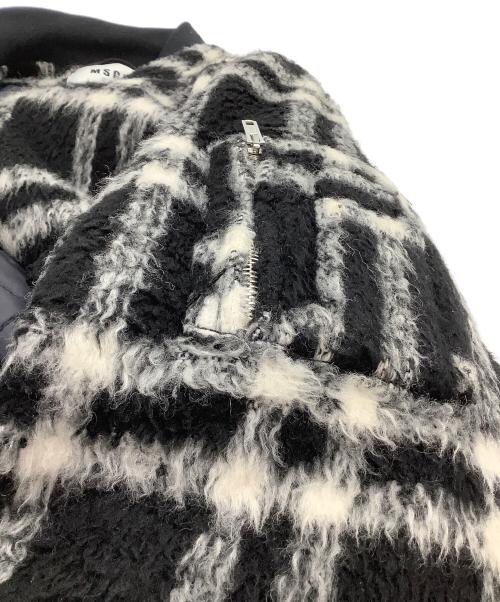 MSGM（エムエスジーエム）MSGM (エムエスジーエム) ジャケット ブラック×ホワイト サイズ:46の古着・服飾アイテム