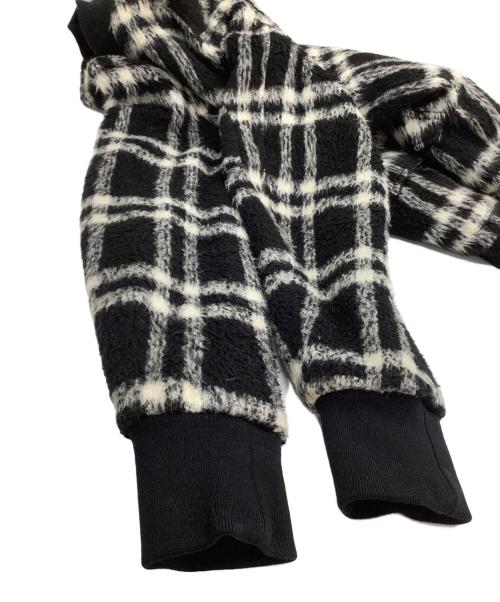 MSGM（エムエスジーエム）MSGM (エムエスジーエム) ジャケット ブラック×ホワイト サイズ:46の古着・服飾アイテム