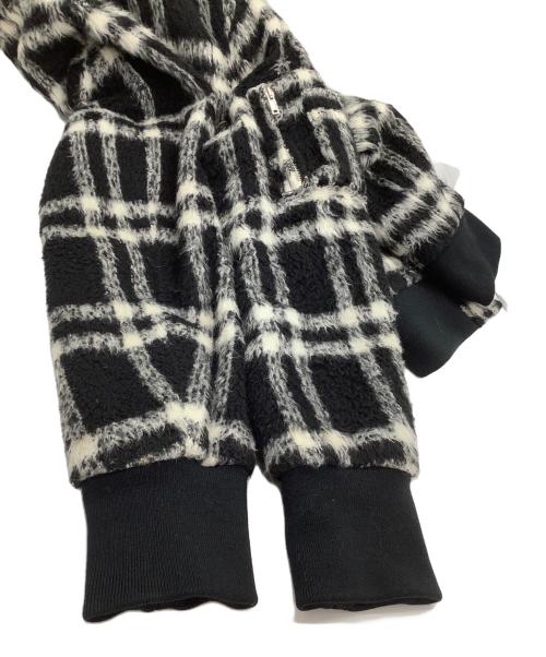 MSGM（エムエスジーエム）MSGM (エムエスジーエム) ジャケット ブラック×ホワイト サイズ:46の古着・服飾アイテム