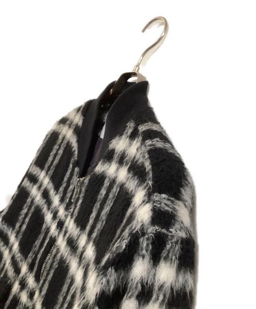 MSGM（エムエスジーエム）MSGM (エムエスジーエム) ジャケット ブラック×ホワイト サイズ:46の古着・服飾アイテム