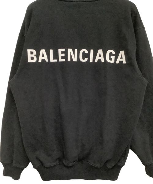 BALENCIAGA（バレンシアガ）BALENCIAGA (バレンシアガ) プルオーバーパーカー ブラック サイズ:XSの古着・服飾アイテム