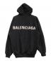 BALENCIAGA (バレンシアガ) プルオーバーパーカー ブラック サイズ:XS：20000円
