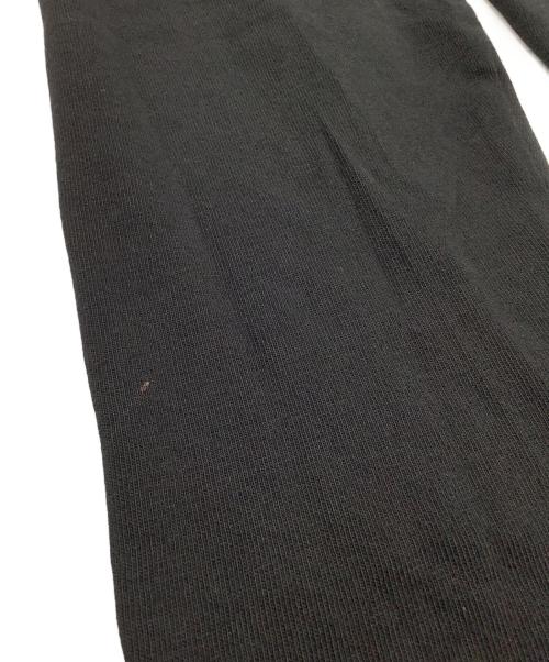 MONCLER（モンクレール）MONCLER (モンクレール) フロントプリント クルーネック ロングスリーブ カットソー ブラック サイズ:Mの古着・服飾アイテム