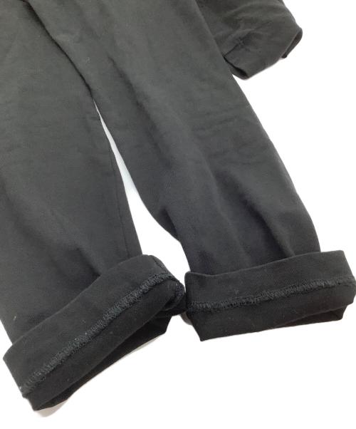 MONCLER（モンクレール）MONCLER (モンクレール) フロントプリント クルーネック ロングスリーブ カットソー ブラック サイズ:Mの古着・服飾アイテム