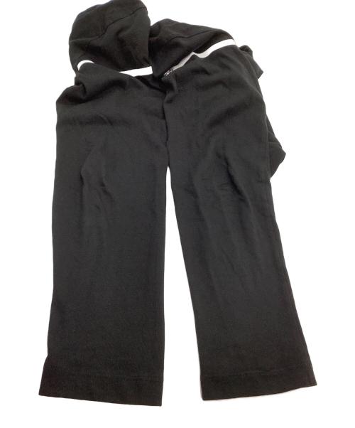 MONCLER（モンクレール）MONCLER (モンクレール) フロントプリント クルーネック ロングスリーブ カットソー ブラック サイズ:Mの古着・服飾アイテム