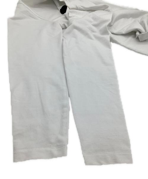MONCLER（モンクレール）MONCLER (モンクレール) ロングスリーブTシャツ ホワイト サイズ:Mの古着・服飾アイテム
