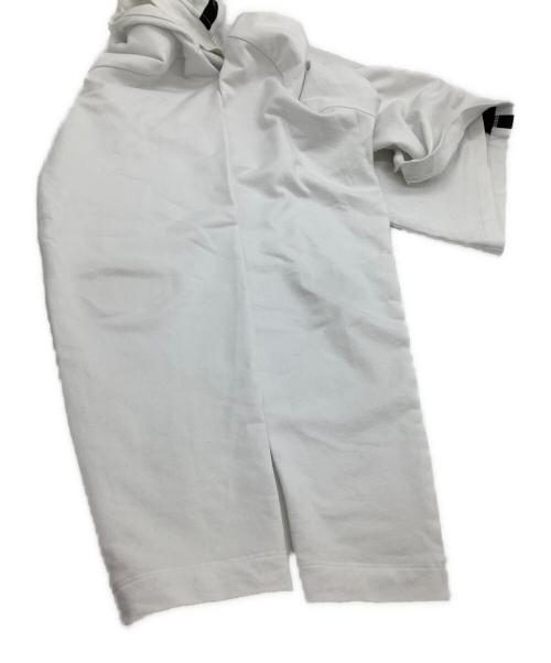 MONCLER（モンクレール）MONCLER (モンクレール) ロングスリーブTシャツ ホワイト サイズ:Mの古着・服飾アイテム