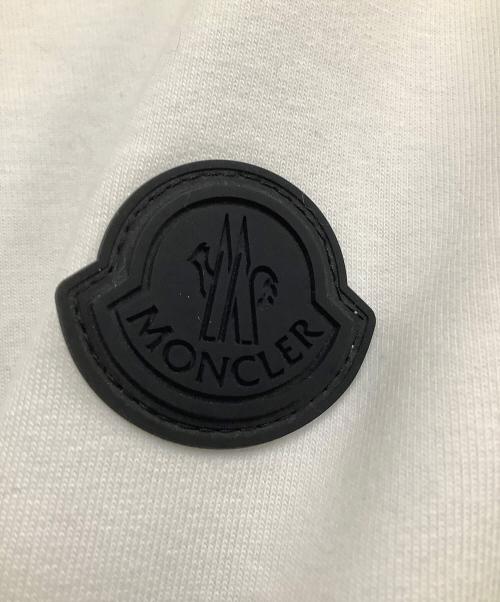 MONCLER（モンクレール）MONCLER (モンクレール) ロングスリーブTシャツ ホワイト サイズ:Mの古着・服飾アイテム
