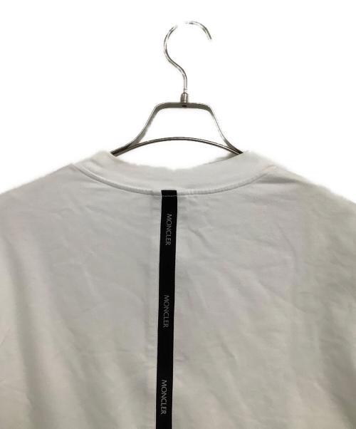 MONCLER（モンクレール）MONCLER (モンクレール) ロングスリーブTシャツ ホワイト サイズ:Mの古着・服飾アイテム