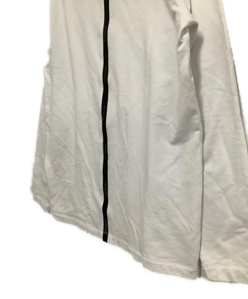 MONCLER（モンクレール）MONCLER (モンクレール) ロングスリーブTシャツ ホワイト サイズ:Mの古着・服飾アイテム