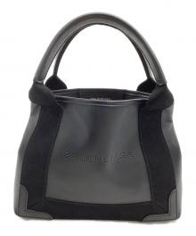 BALENCIAGA（バレンシアガ）の古着「NAVY CABAS XS 2WAYバッグ」｜ブラック