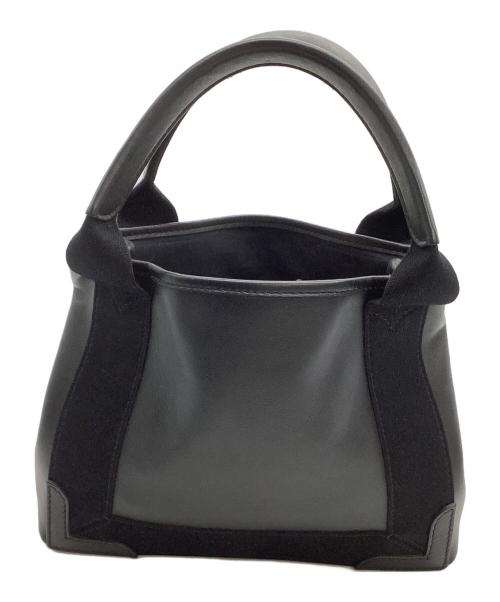 BALENCIAGA（バレンシアガ）BALENCIAGA (バレンシアガ) NAVY CABAS XS 2WAYバッグ ブラックの古着・服飾アイテム