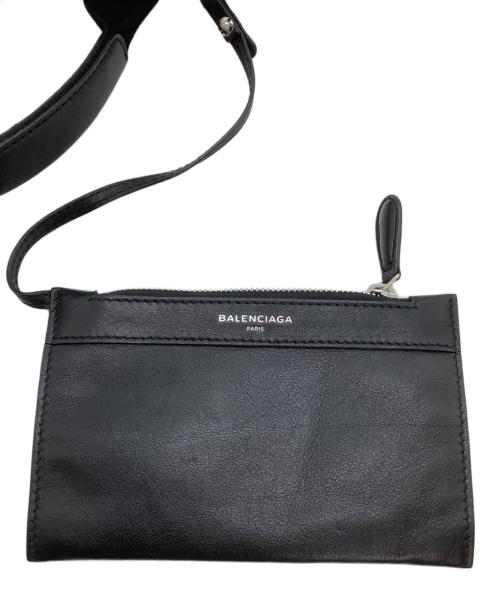 BALENCIAGA（バレンシアガ）BALENCIAGA (バレンシアガ) NAVY CABAS XS 2WAYバッグ ブラックの古着・服飾アイテム