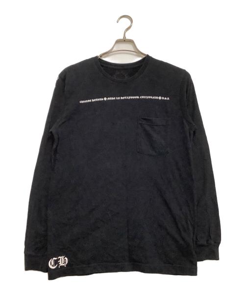 CHROME HEARTS（クロムハーツ）CHROME HEARTS (クロムハーツ) 長袖カットソー ブラック サイズ:Mの古着・服飾アイテム