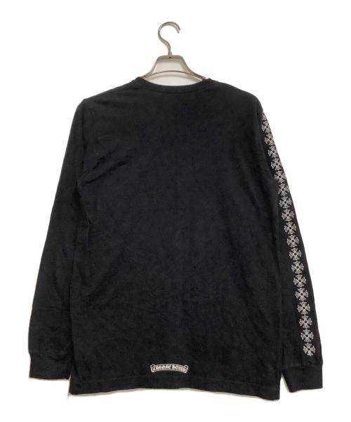 CHROME HEARTS（クロムハーツ）CHROME HEARTS (クロムハーツ) 長袖カットソー ブラック サイズ:Mの古着・服飾アイテム