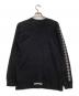 CHROME HEARTS (クロムハーツ) 長袖カットソー ブラック サイズ:M：18000円