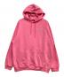 BALENCIAGA（バレンシアガ）の古着「キャンペーンロゴプルオーバーパーカー」｜ピンク