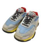 BALENCIAGAバレンシアガ）の古着「スニーカー」｜イエロー×スカイブルー
