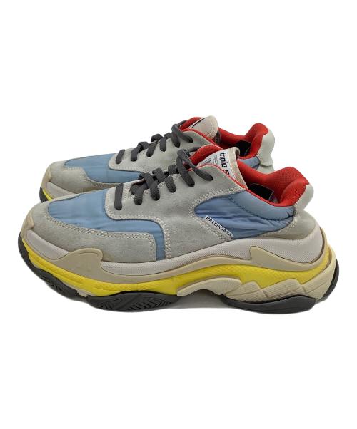 BALENCIAGA（バレンシアガ）BALENCIAGA (バレンシアガ) スニーカー イエロー×スカイブルー サイズ:25の古着・服飾アイテム