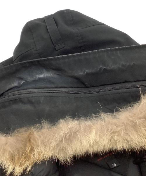 CANADA GOOSE（カナダグース）CANADA GOOSE (カナダグース) ダウンコート ブラック サイズ:Lの古着・服飾アイテム
