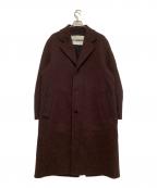 JIL SANDERジルサンダー）の古着「チェスターコート　22AW」｜ボルドー